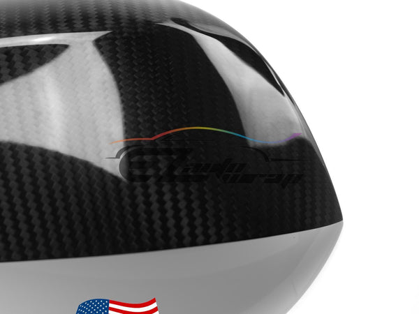 BMW F15/16/25/E26 X3/4/5/ Real Carbon Fiber Side Mirror Covers PC-MC04