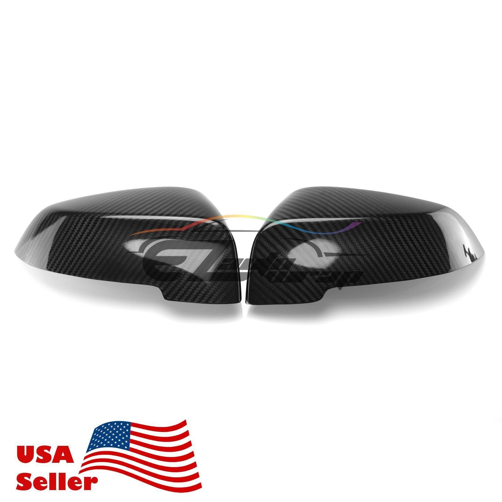 2011-2016 BMW Real Carbon Fiber Side Mirror Covers PC-MC05