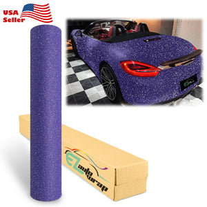 Matte Glitter Purple Vinyl Wrap