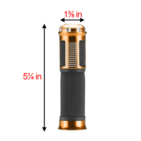 Motorcycle Hand Grips Rubber 7/8" Handle Bar 04