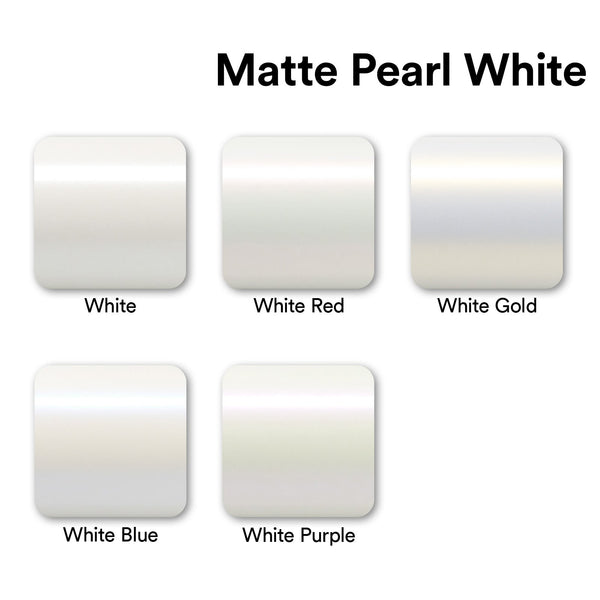 Matte Pearl White to Gold Vinyl