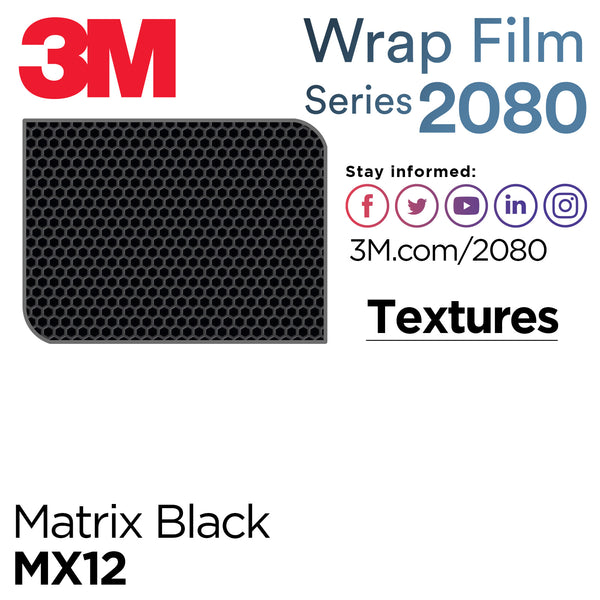 Genuine 3M 2080 Series Vinyl Wrap 1FTx5FT