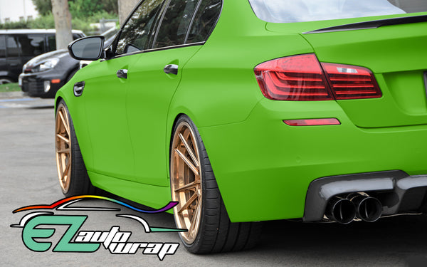 Matte Flat Green Vinyl Wrap