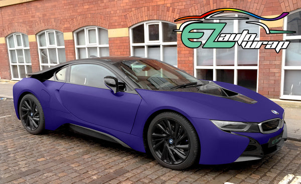Matte Flat Purple Vinyl Wrap
