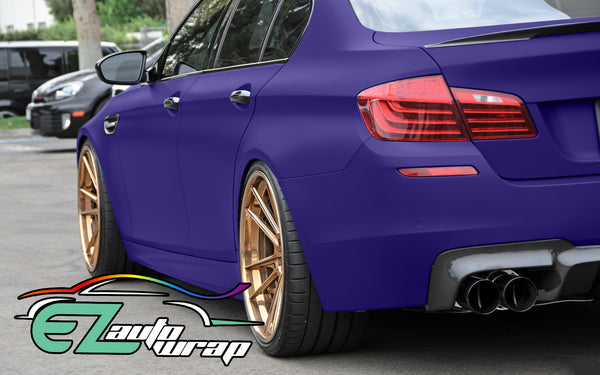 Matte Flat Purple Vinyl Wrap