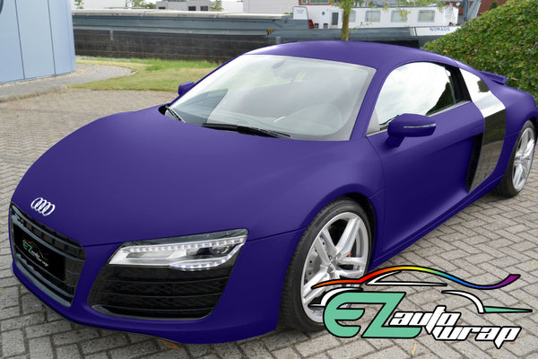 Matte Flat Purple Vinyl Wrap