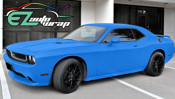Matte Flat Sky Blue Vinyl Wrap