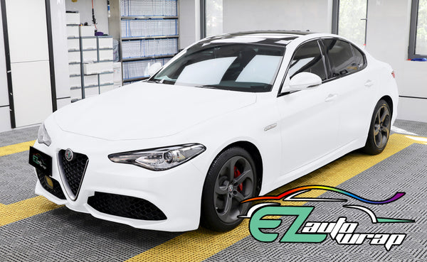 Matte Flat White Vinyl Wrap