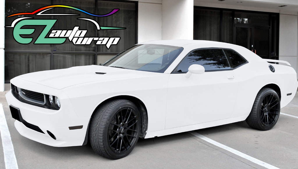 2.4 Mil Elite Gloss White Wrap Vinyl 54 x 150