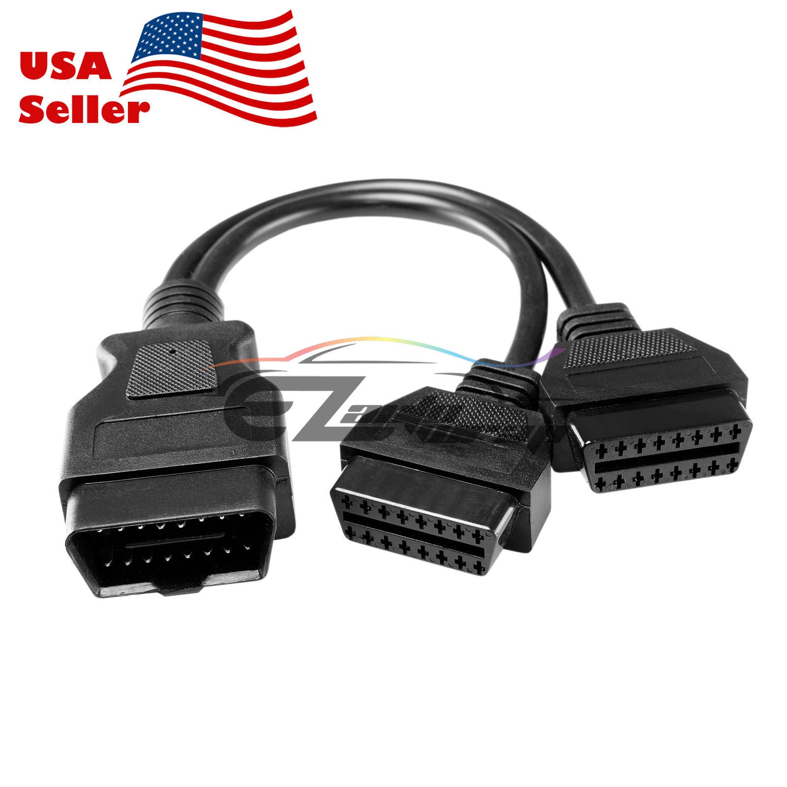 OBD2 OBD II Splitter Extension Y J1962 Cable