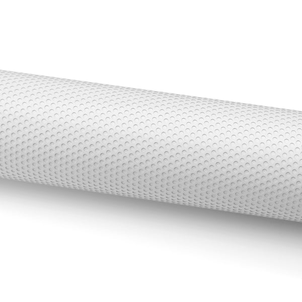 Perforated One Way Vision White Print Media Vinyl Window Film