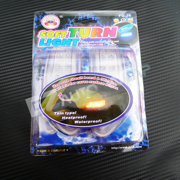LED Side Mirror Turn Signal Light (Blue)