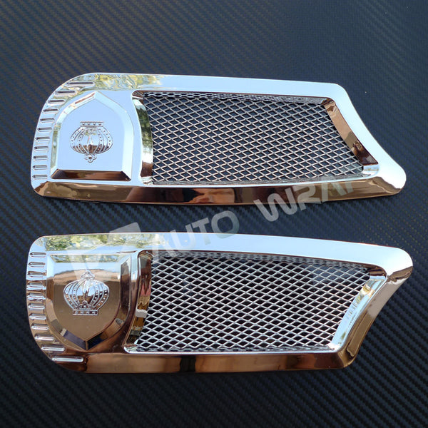 Universal ABS Chrome Vents