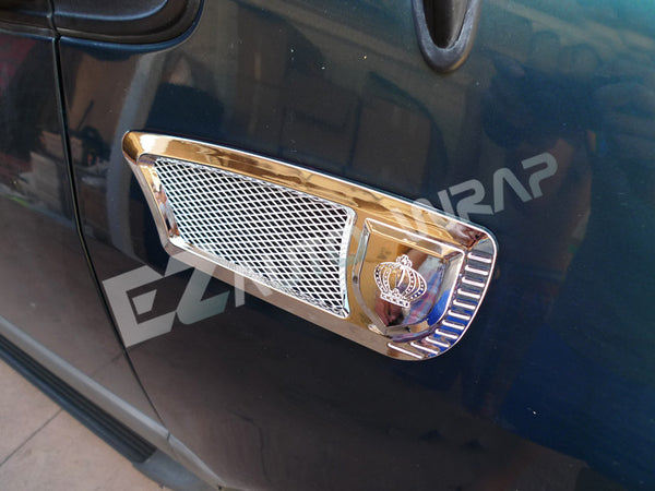 Universal ABS Chrome Vents