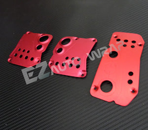 Aluminum Manual Pedal Set (Red)