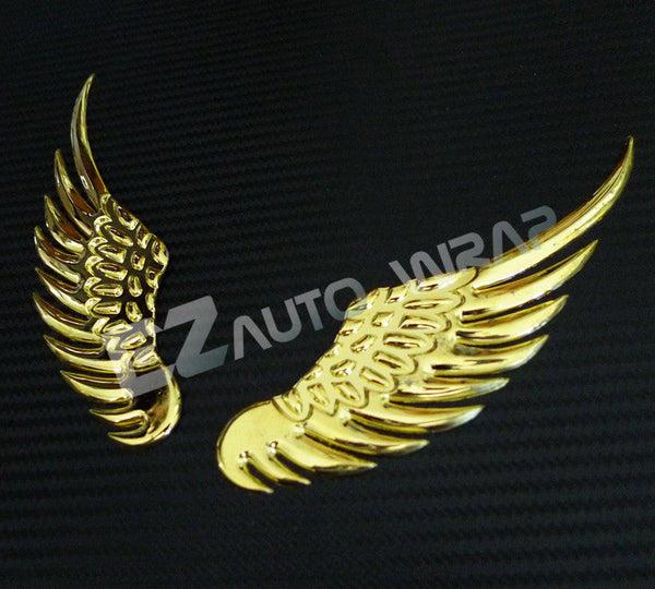 3D Eagle Metal Decal Emblem (Chrome / Gold)