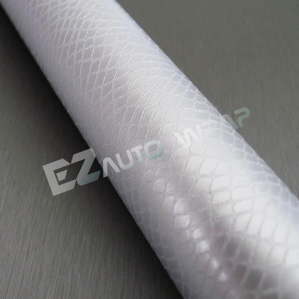 Snake Skin Silver Vinyl