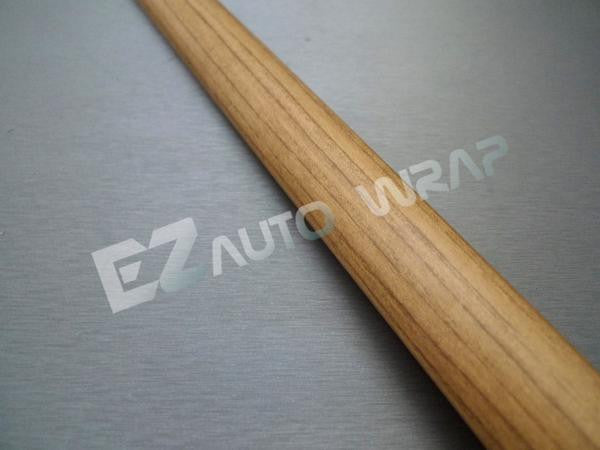 Wood Grain Textured Vinyl Teak #1536