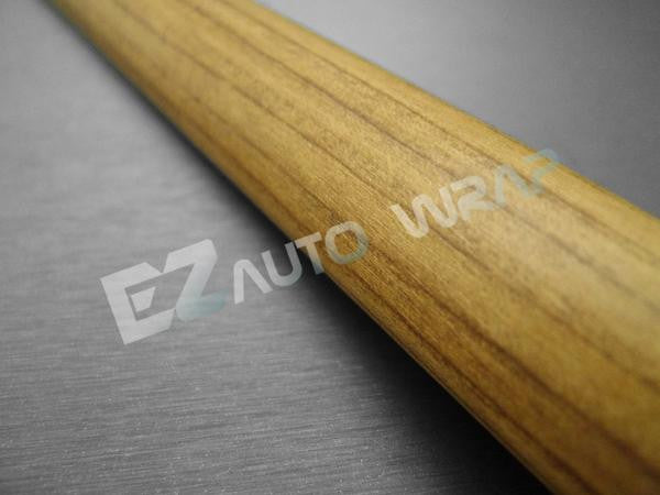 Wood Grain Textured Vinyl Teak #1536