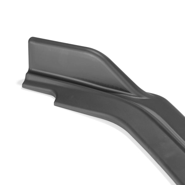 3pcs Front Bumper Lip For Infiniti Q50 Base 2018-2020 PC-89512 (Carbon Fiber Textured Black / Gloss Black / Matte Black)