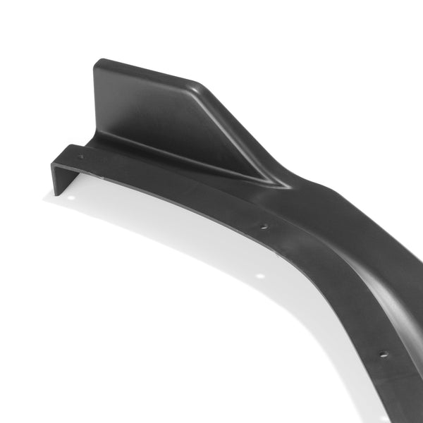3pcs Front Bumper Lip For Honda Civic Sedan 2019-2020 PC89513 (Carbon Fiber Textured Black / Gloss Black / Matte Black)