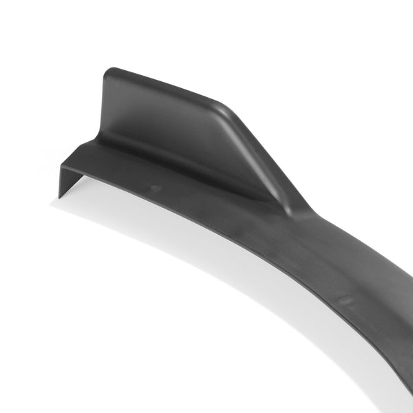 3pcs Front Bumper Lip For Hyundai Elantra 2021 PC-89543 (carbon Fiber Textured Black / Gloss Black / Matte Black)