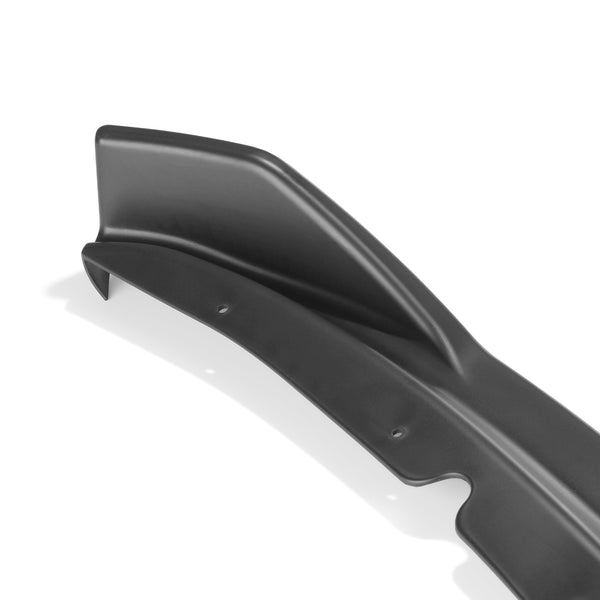 3pcs Front Bumper Lip For Jaguar XE 2017-2018 PC-89572 (Carbon Fiber Textured Black / Gloss Black / Matte Black)