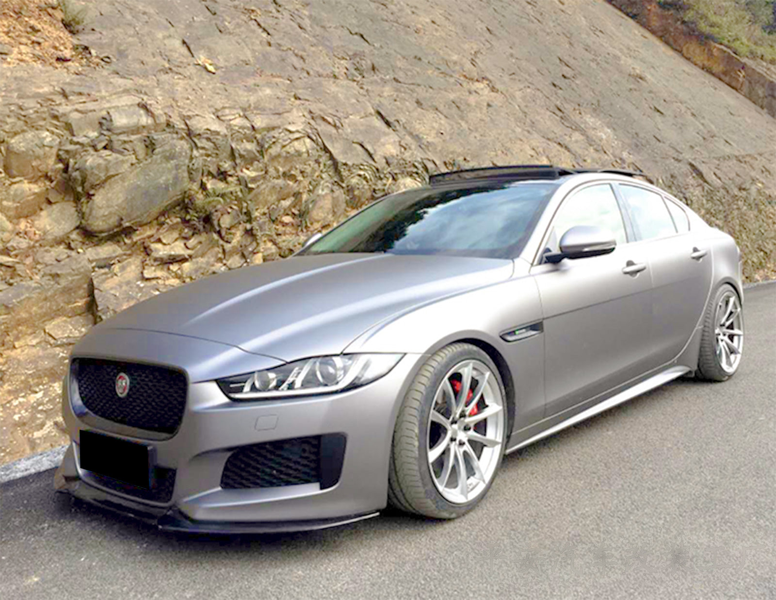 3pcs Front Bumper Lip For Jaguar XE 2017-2018 PC-89572