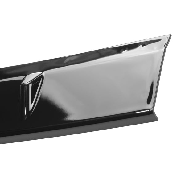 3pcs Front Bumper Lip For Nissan Altima 2013-2015 PC-89578 (Carbon Fiber Textured Black / Gloss Black / Matte Black)