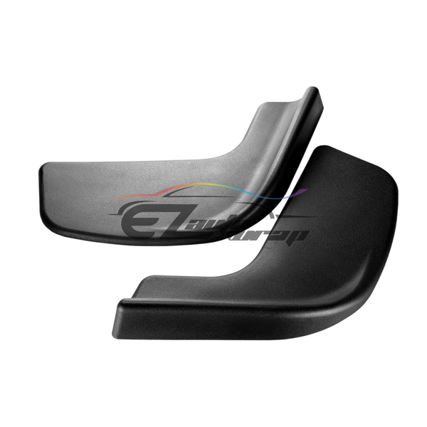 Universal Front Bumper Splitter Matte Black PC-BLS02PU