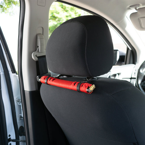 Universal Headrest Samurai Grab Handles 2pcs (Beige Black / Black / Black Red / Black White / Blue Black / Red Black)