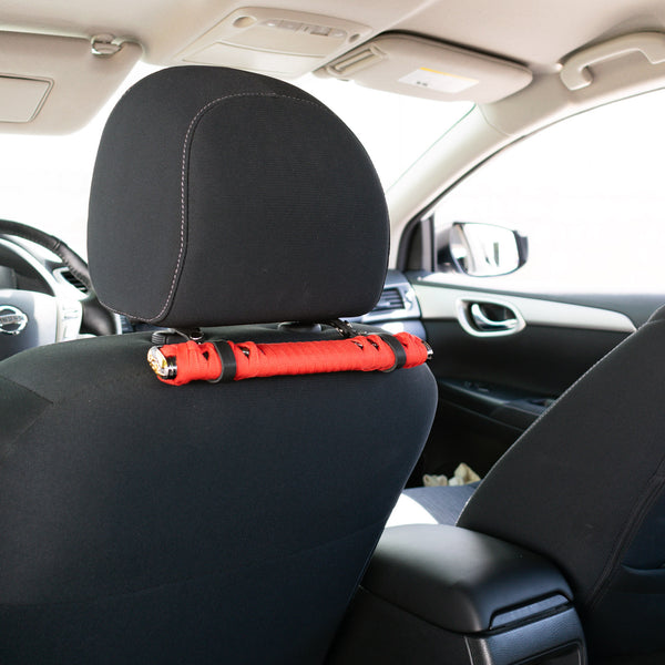 Universal Headrest Samurai Grab Handles 1pcs (Beige Black / Black / Black Red / Black White / Blue Black / Red Black)