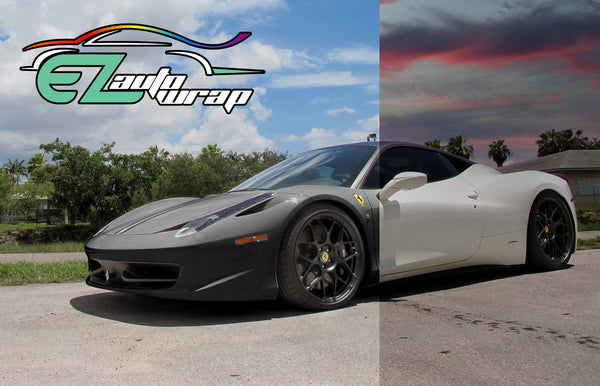 PPF Paint Protection Photochromic Film UV Color Change to Black 60"(Inches) Wide