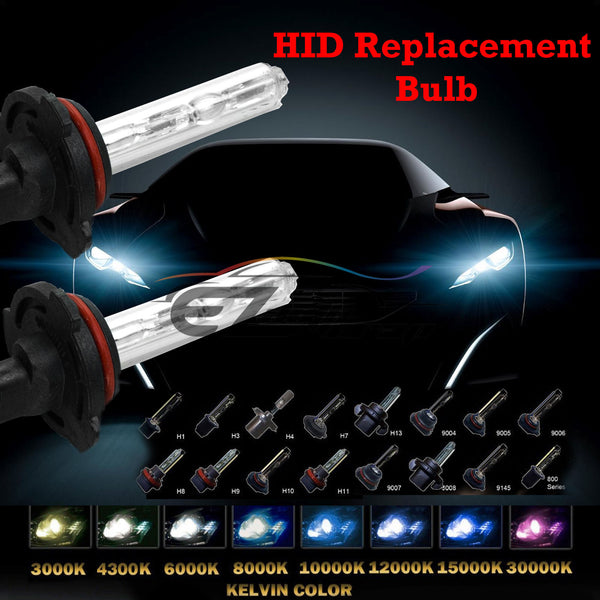Xenon Replacement HID Light Bulbs H4 H7 H10 H11 H13 9004 9005 9006
