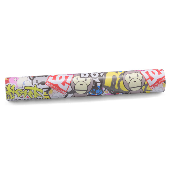 Sticker Bomb Anime Vinyl Wrap #HEAD
