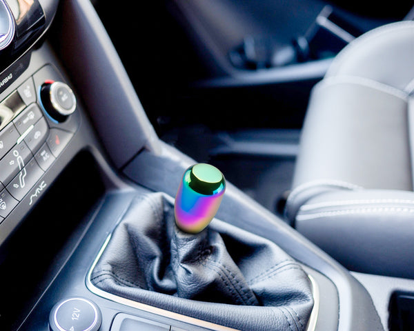 Neo Chrome Shifter Knob Manual JDM Aluminum 06