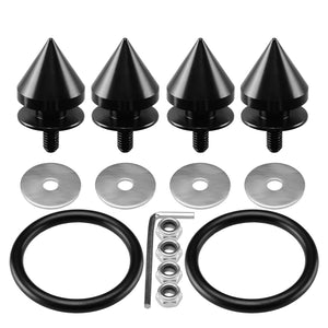 Bumper Fastener Quick Release Spike Style (Black / Blue / Bronze / Champagne Gold / Gold / Green / Gunmetal Gray / Neo Chrome / Orange Purple / Red / Silver)