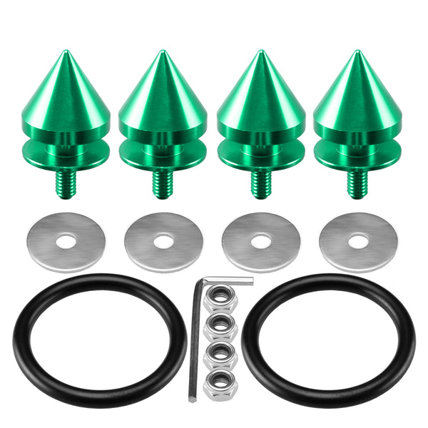 Bumper Fastener Quick Release Spike Style (Black / Blue / Bronze / Champagne Gold / Gold / Green / Gunmetal Gray / Neo Chrome / Orange Purple / Red / Silver)