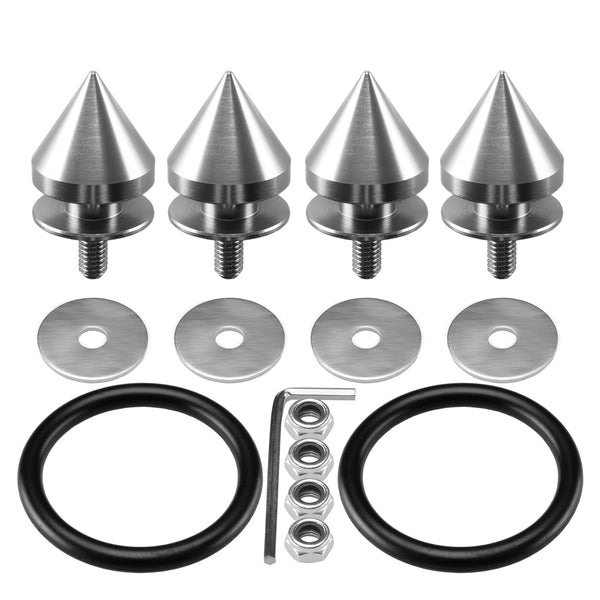 Bumper Fastener Quick Release Spike Style (Black / Blue / Bronze / Champagne Gold / Gold / Green / Gunmetal Gray / Neo Chrome / Orange Purple / Red / Silver)