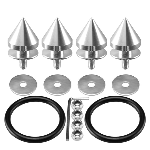 Bumper Fastener Quick Release Spike Style (Black / Blue / Bronze / Champagne Gold / Gold / Green / Gunmetal Gray / Neo Chrome / Orange Purple / Red / Silver)