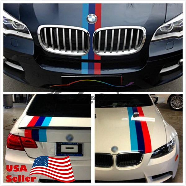 Racing Stripe M Performance BMW Car Sticker