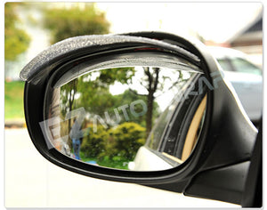Mirror Visors Rain Guards Clear