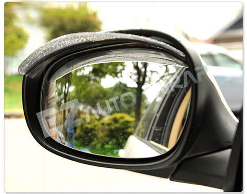 Mirror Visors Rain Guards Clear