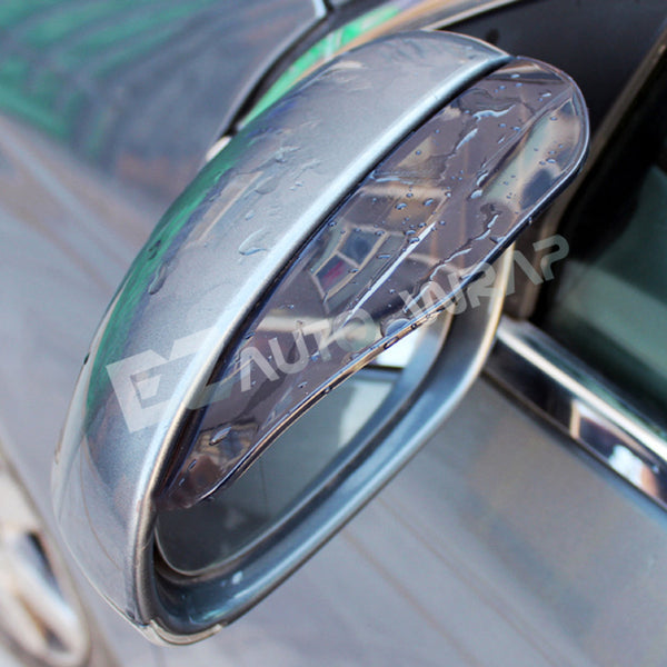 Mirror Visors Rain Guards Clear