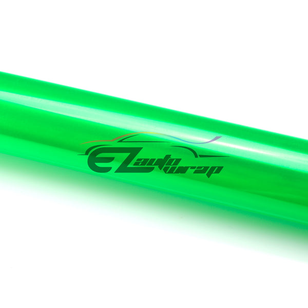 Glossy Taillight Headlight Green Tint Film