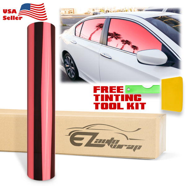 20"x120" Uncut Roll Charcoal Black Window Tint Film VLT 5% - 70%