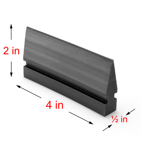 Black 4'' Turbo Squeegee