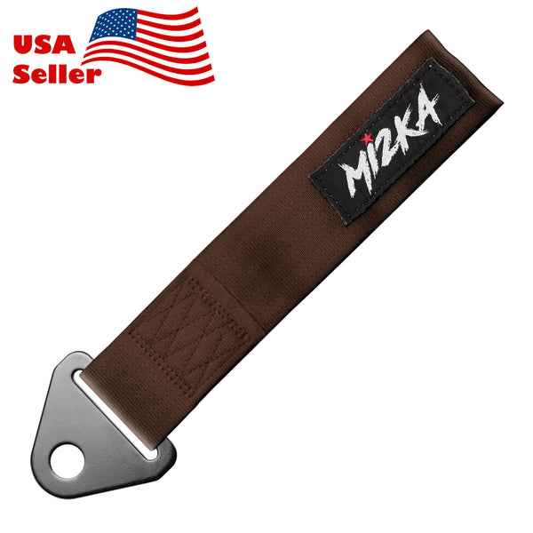 Universal High Strength Tow Strap (Black / Blue / Brown / Gray / Green / Orange / Pink / Purple / Red / Yellow)