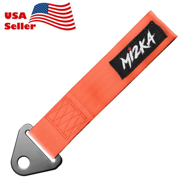 Universal High Strength Tow Strap (Black / Blue / Brown / Gray / Green / Orange / Pink / Purple / Red / Yellow)