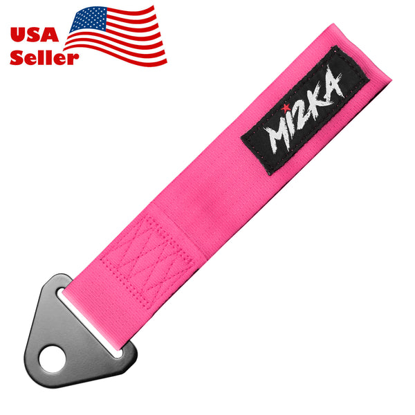 Universal High Strength Tow Strap (Black / Blue / Brown / Gray / Green / Orange / Pink / Purple / Red / Yellow)